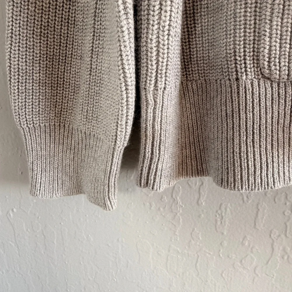 J.Crew Cardigan Sweater Women's M Re-Imagined Cotton Cashmere Button Front